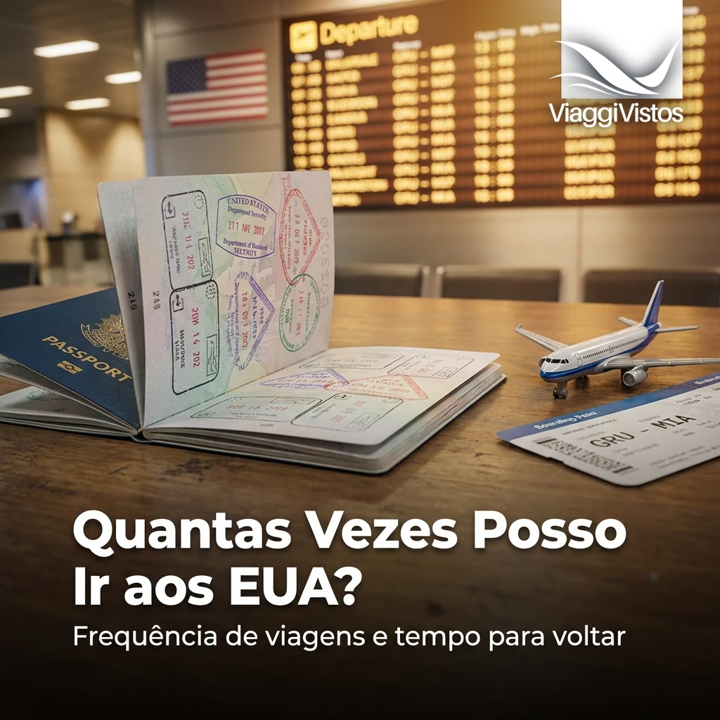 Quantas vezes posso ir aos EUA por ano?