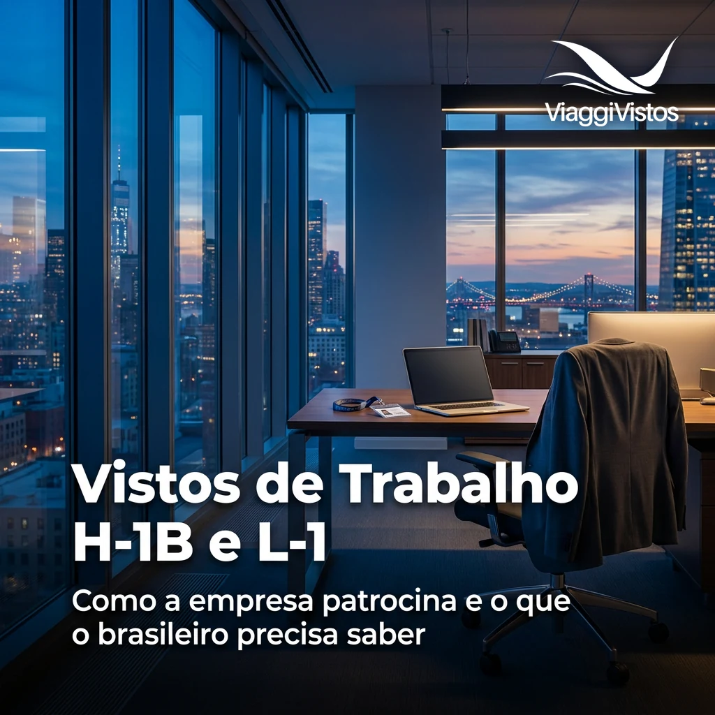Visto de Trabalho nos EUA: como funcionam o H-1B e o L-1