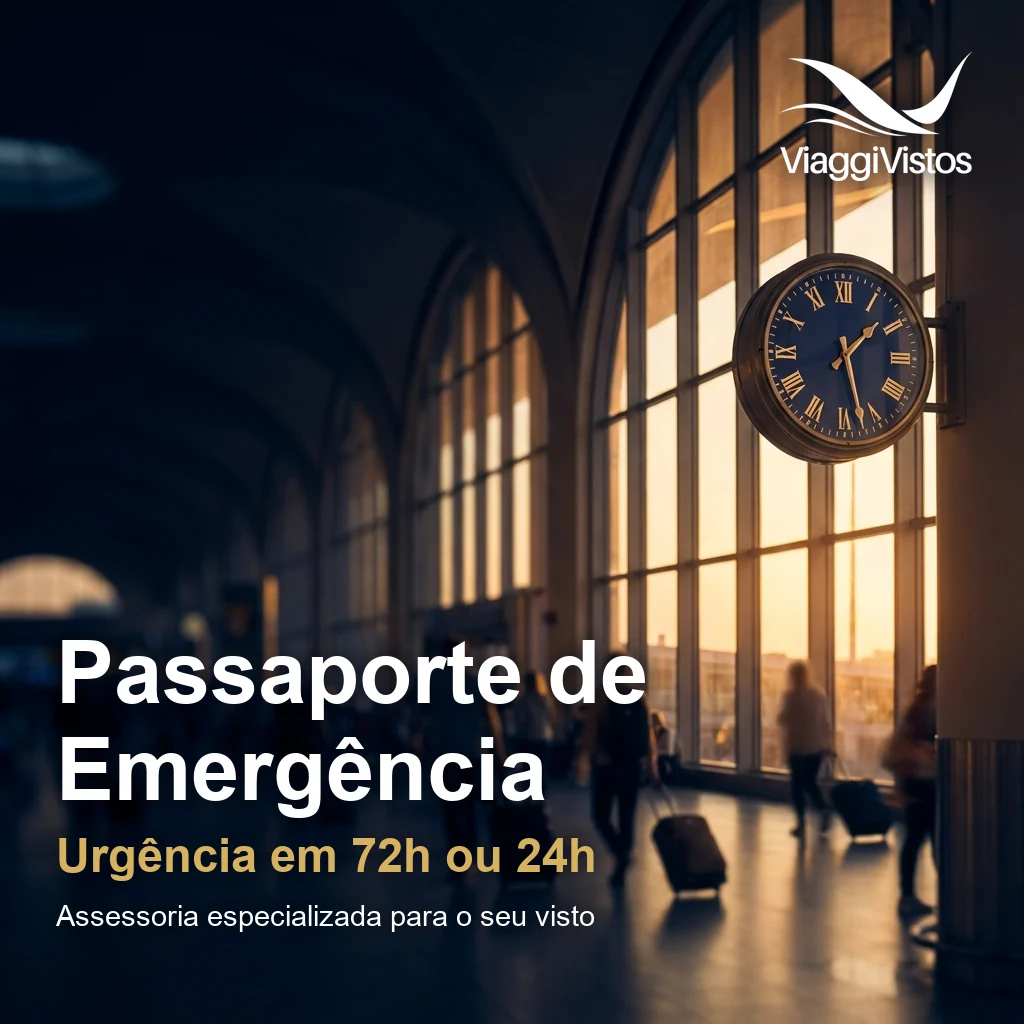 Passaporte de emergência e de urgência: prazos, taxa e como pedir