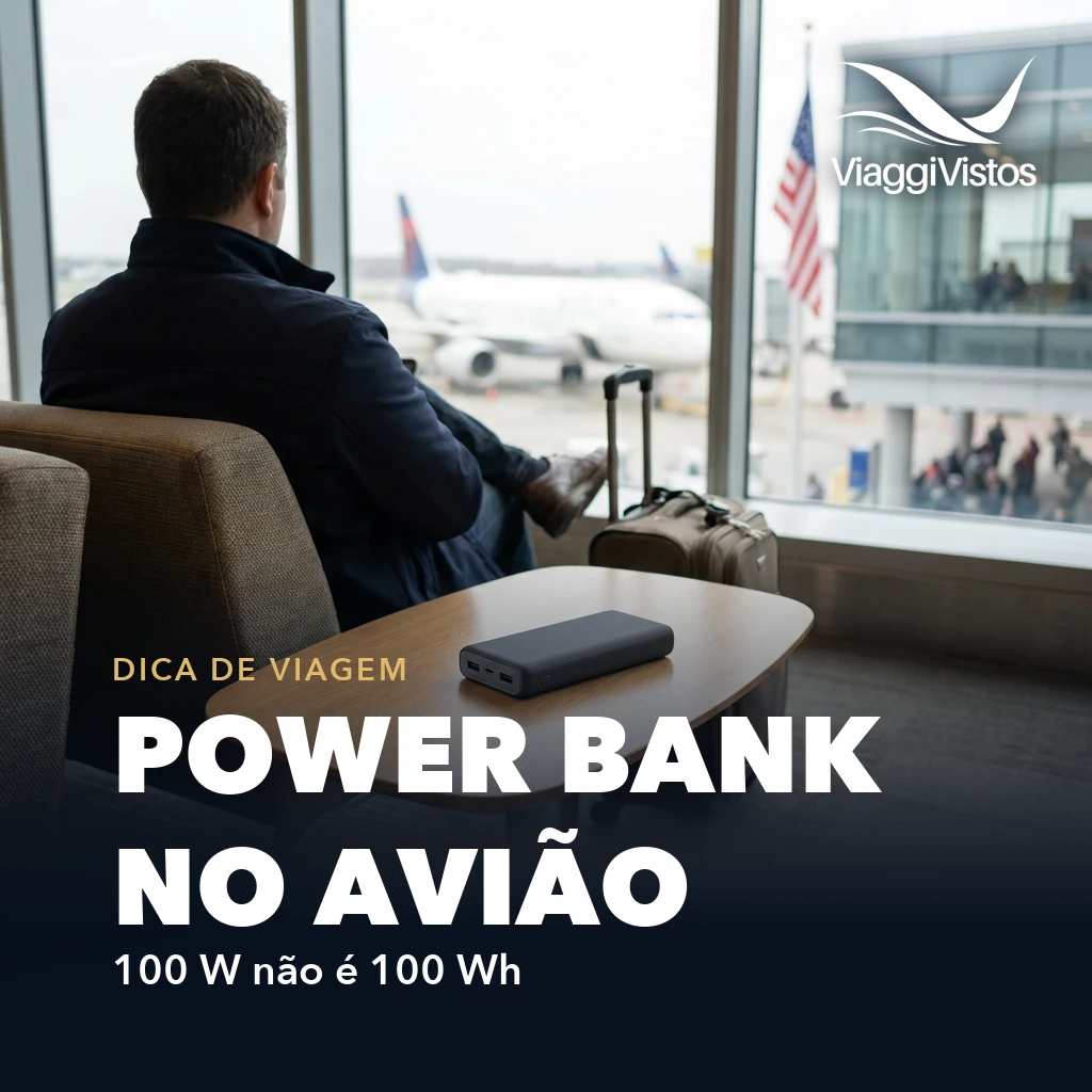 Pode levar power bank no avião? Regras da ANAC e como conferir a capacidade
