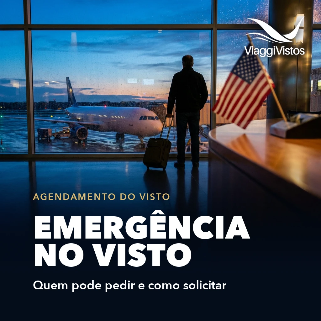 Visto americano emergencial: como pedir entrevista de emergência