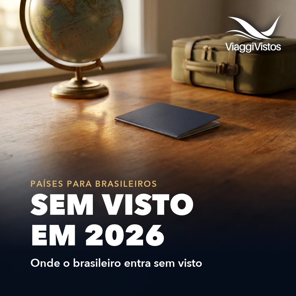 Países que não exigem visto de brasileiros em 2026 (e onde o visto americano ajuda)