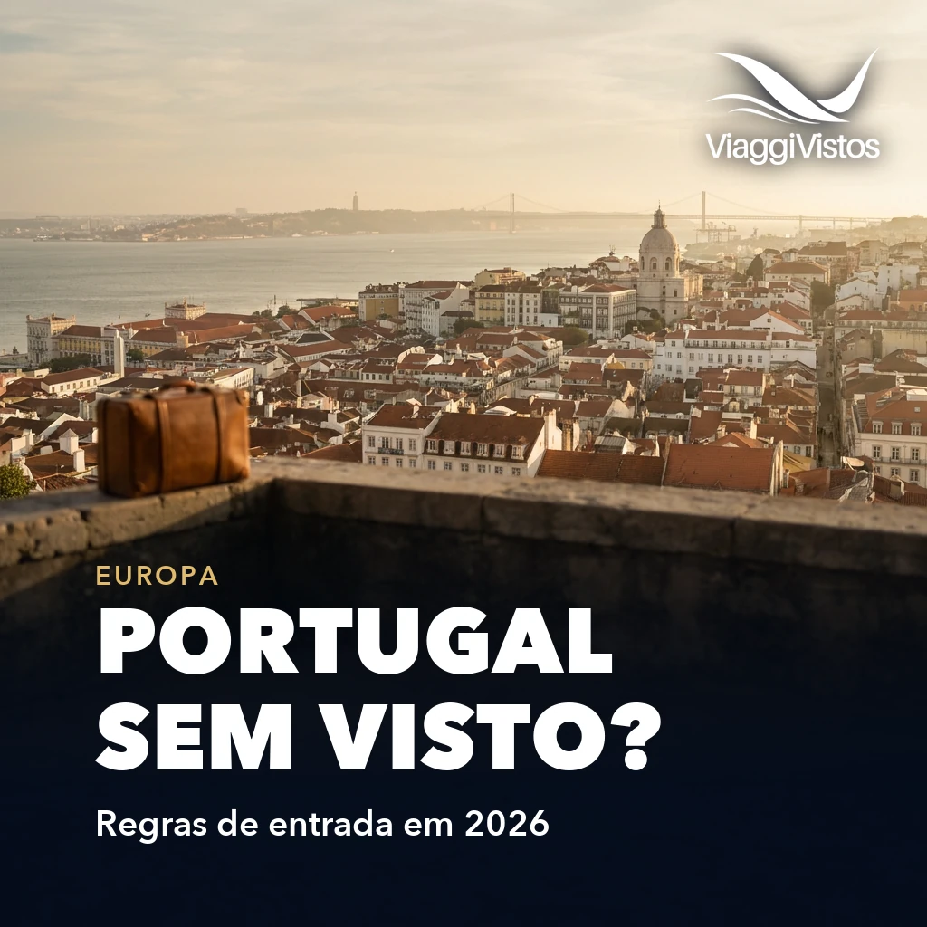 Brasileiro precisa de visto para Portugal? Regras de entrada em 2026