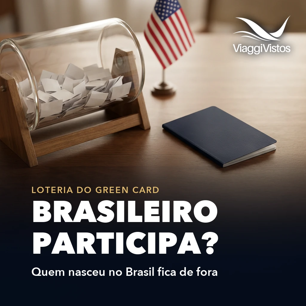 Loteria do Green Card: o que é e por que o brasileiro não pode participar