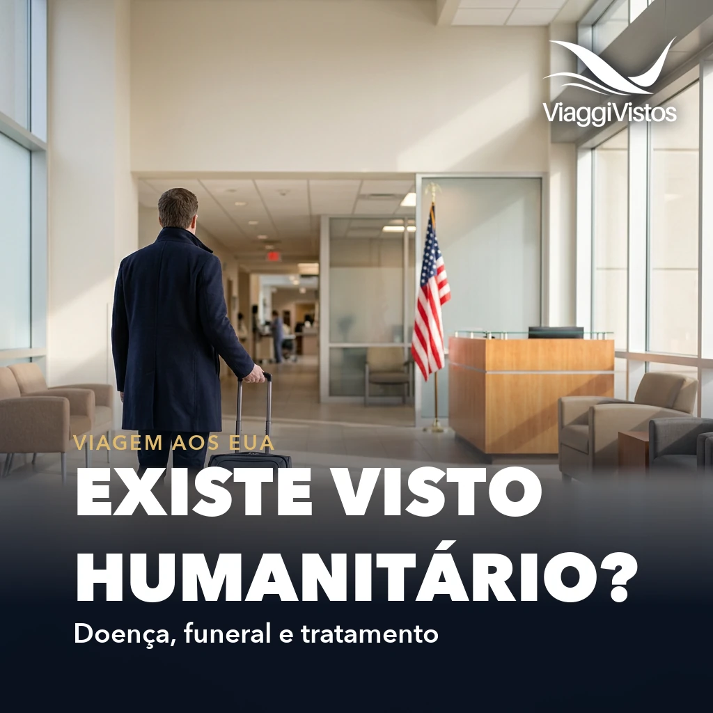 Visto americano humanitário: o que existe e quem pode pedir