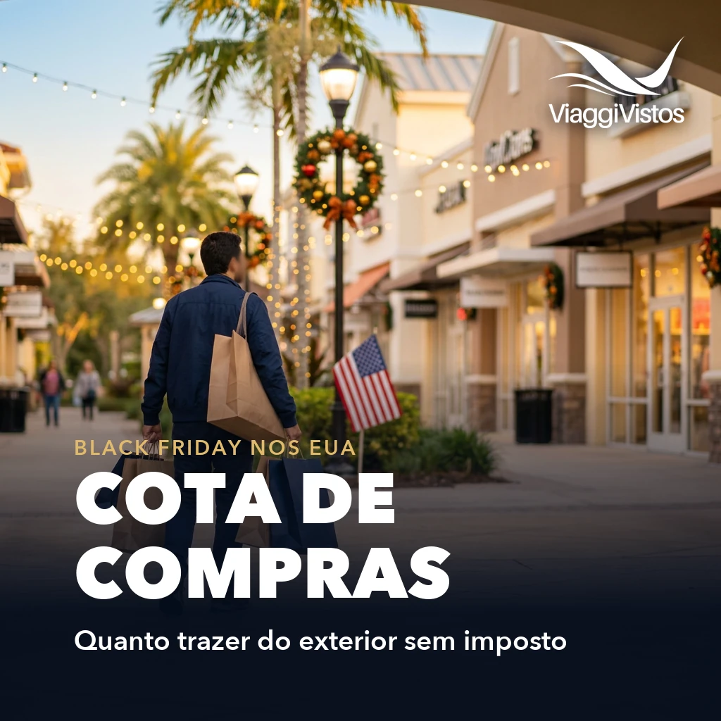 Cota de compras no exterior: o limite da Receita para a Black Friday nos EUA