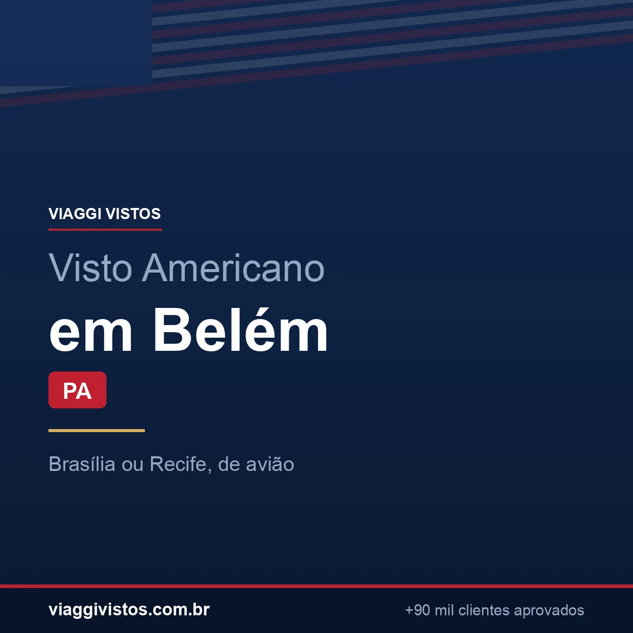 Visto Americano em Belém (PA): Como Tirar em 2026