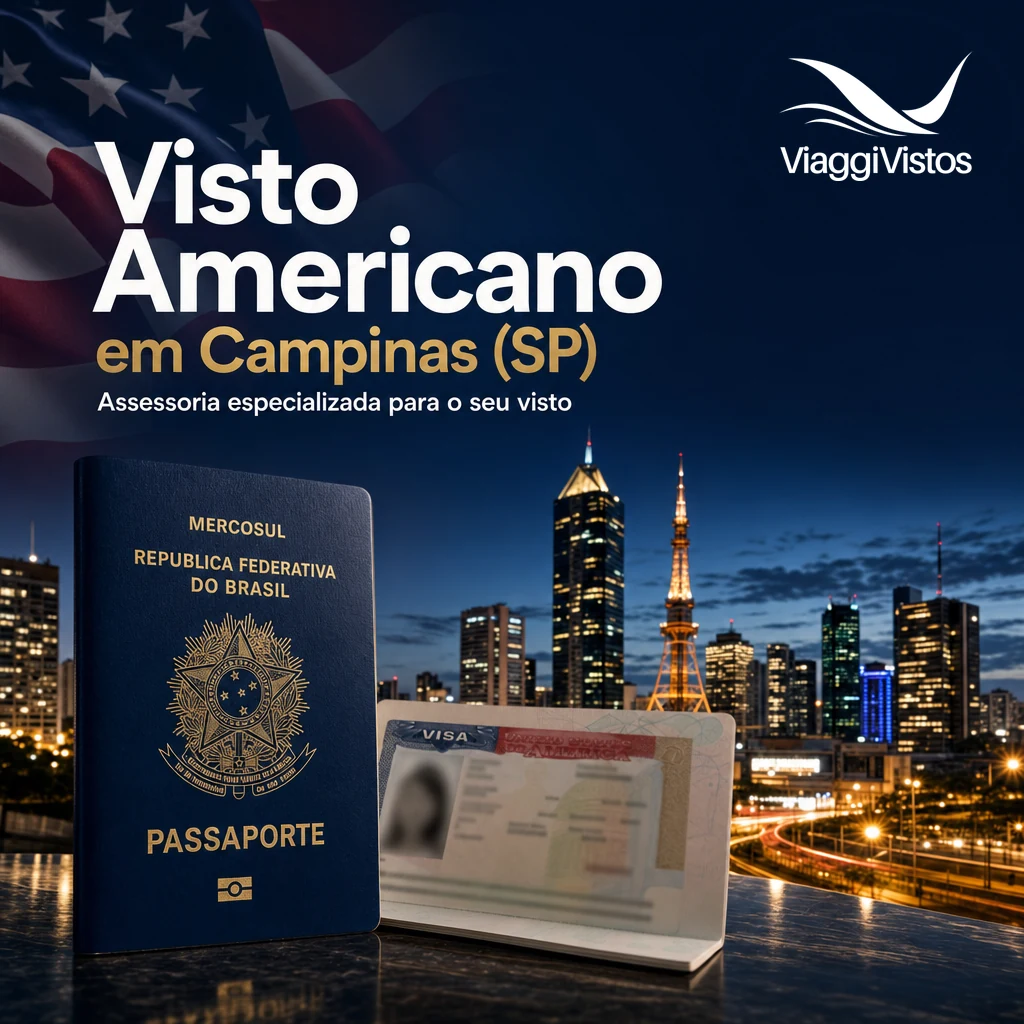 Visto Americano em Campinas (SP): Como Tirar em 2026