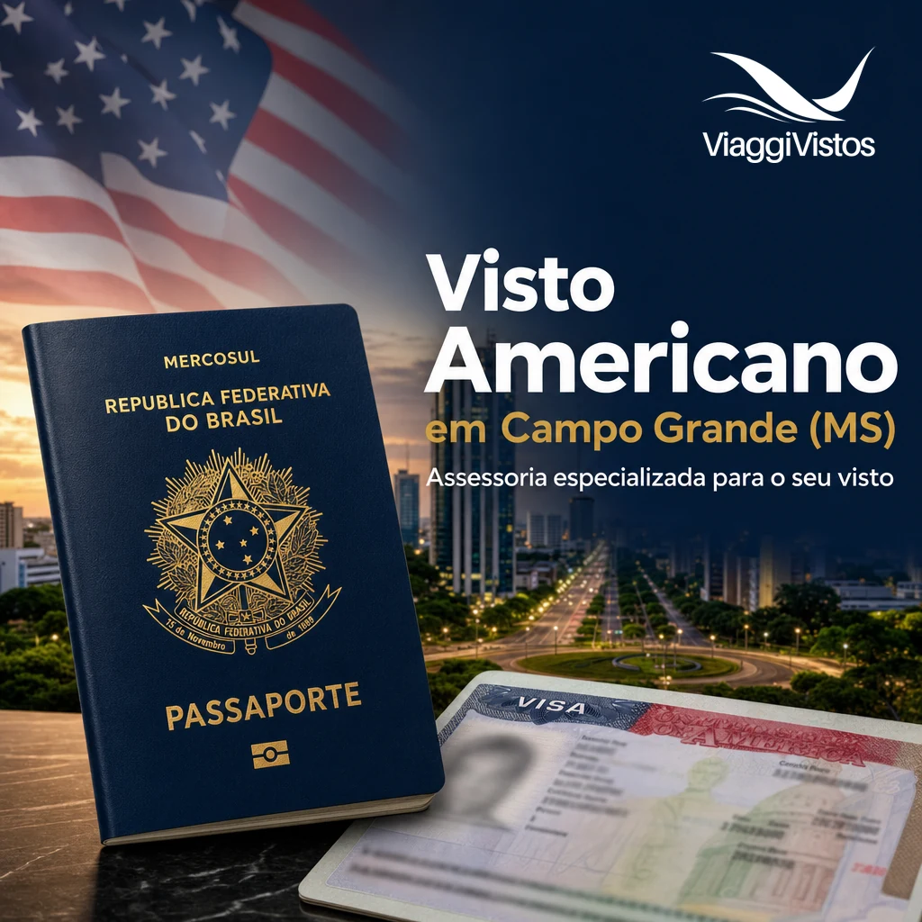 Visto Americano em Campo Grande (MS): Como Tirar em 2026
