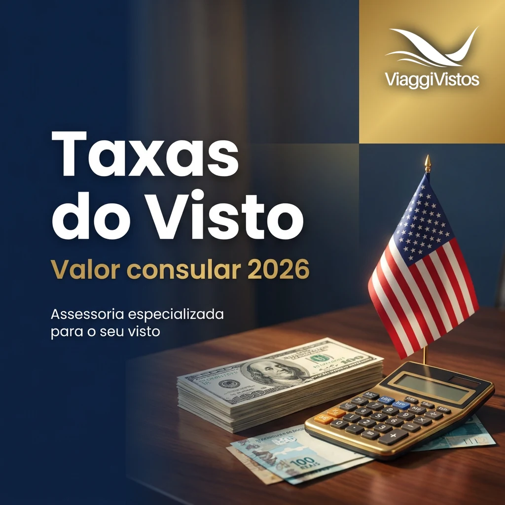 Valor da Taxa Consular do Visto Americano em 2026