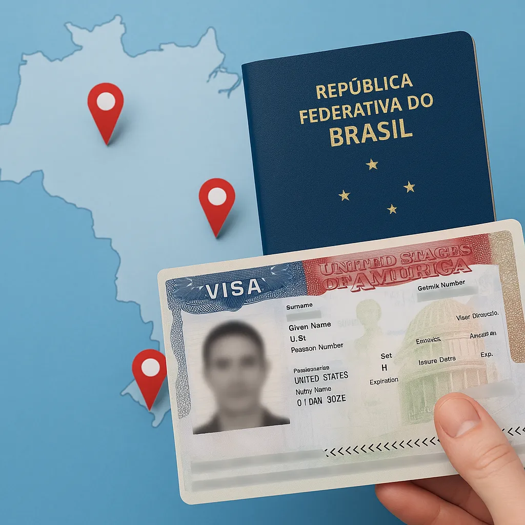 Endereços dos CASVs e Consulados Americanos no Brasil - Atualizados 2026