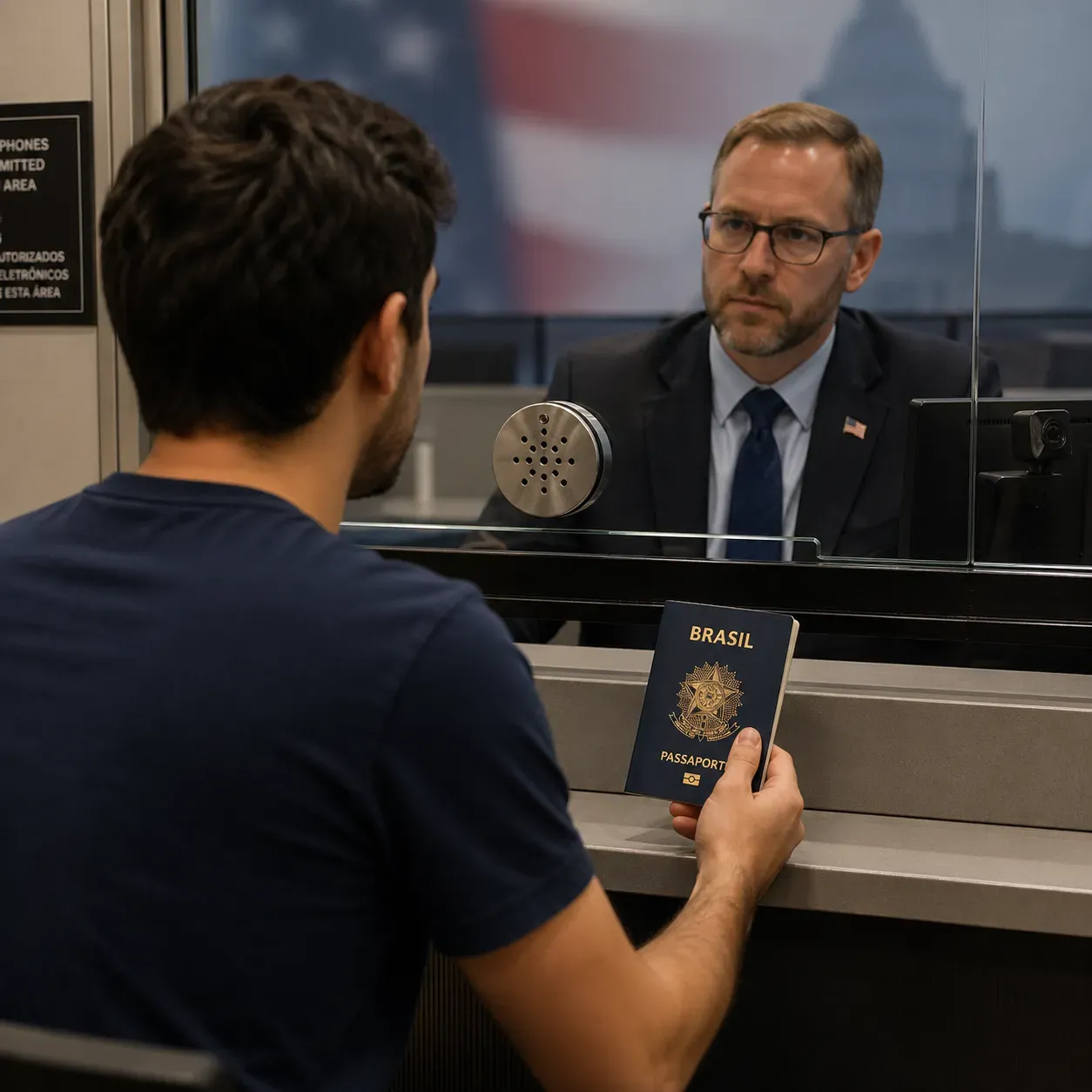 Nova Pergunta no Visto Americano: Você tem medo de voltar para o Brasil?