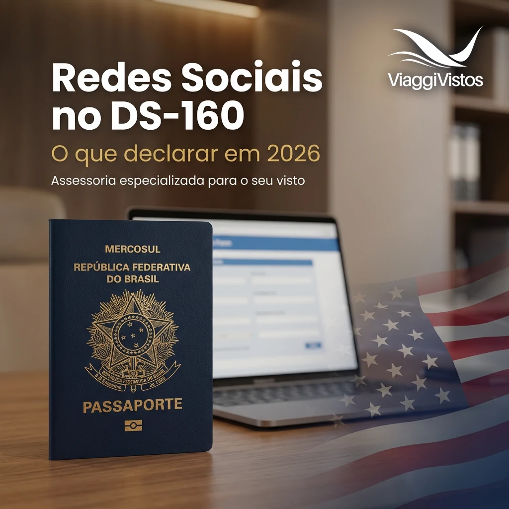 Redes Sociais no DS-160: O Que Declarar (2026)