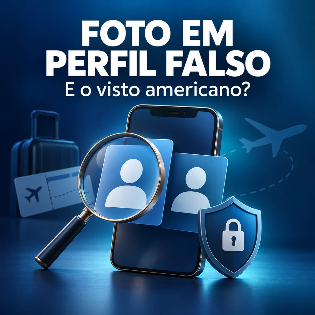 Usaram sua foto em um perfil falso: isso pode afetar o visto americano?